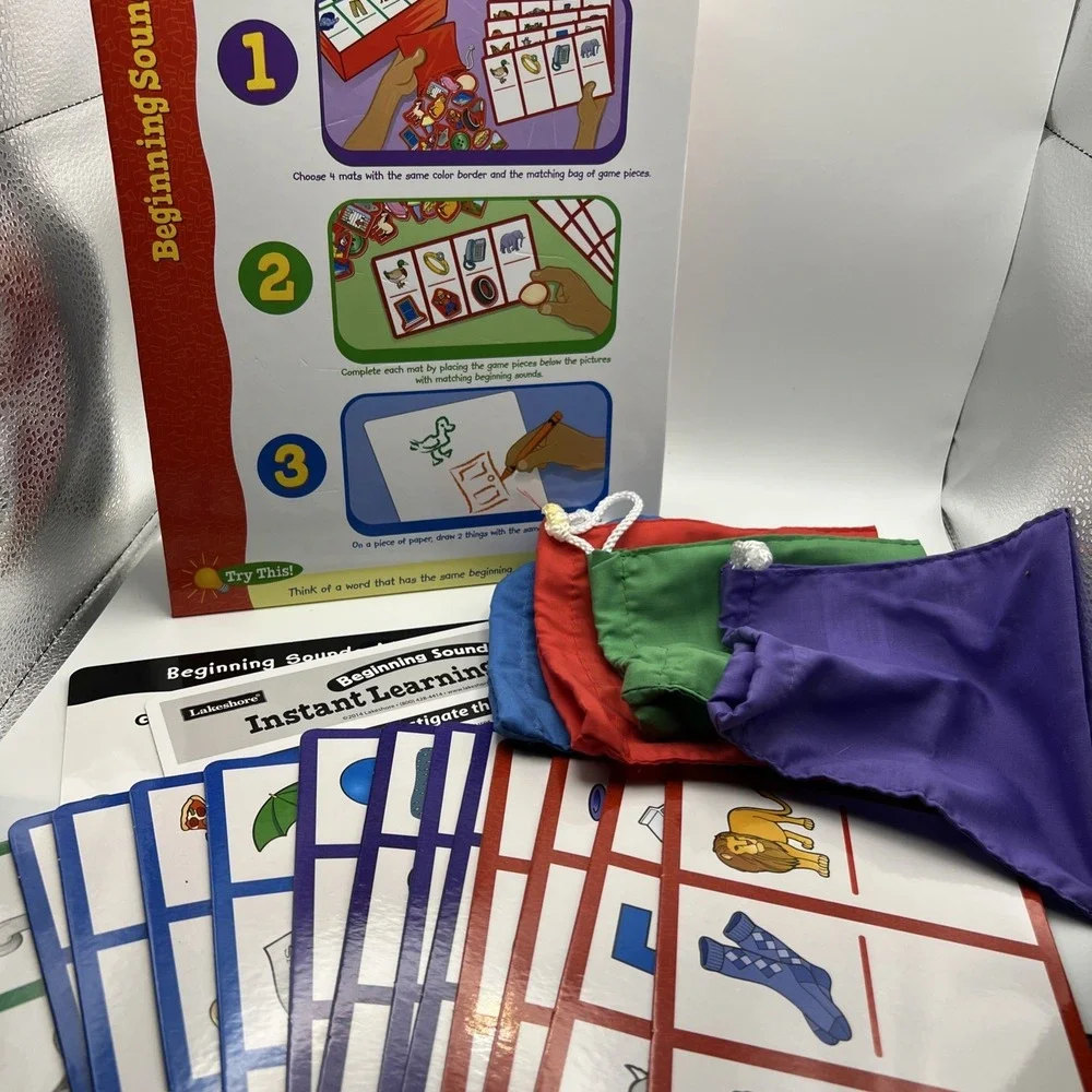 Lakeshore Beginning Sounds Instant Learning Center Reading Complete